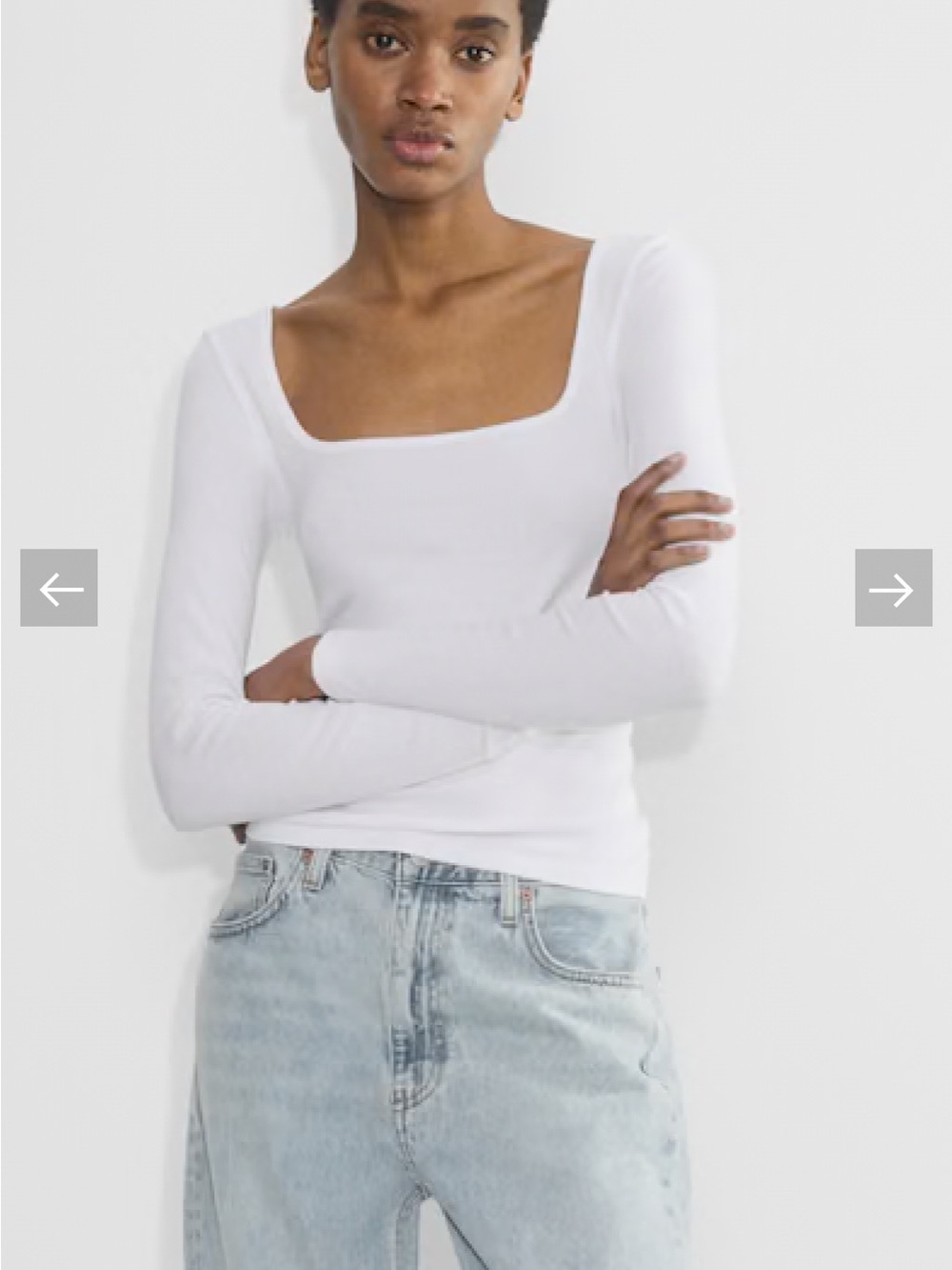 Aritzia homestretch BLACK long sleeve top